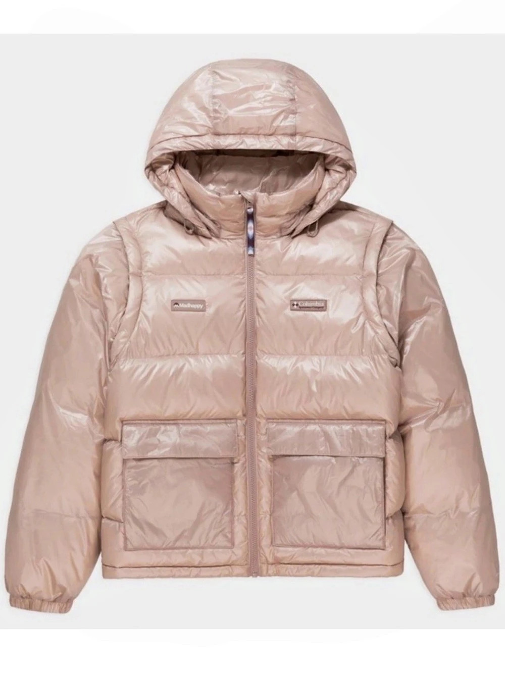 Madhappy x Columbia Edition Down Puffer Jacket Rose Gold